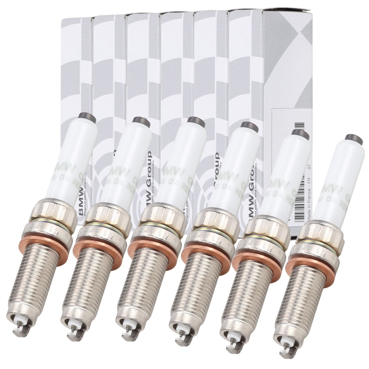 6x ORIGINAL BMW Z&uuml;ndkerze 1er 2er 3er 4er 5er 6er 7er 8er X3-7 Z4 B58 S58 12122455258