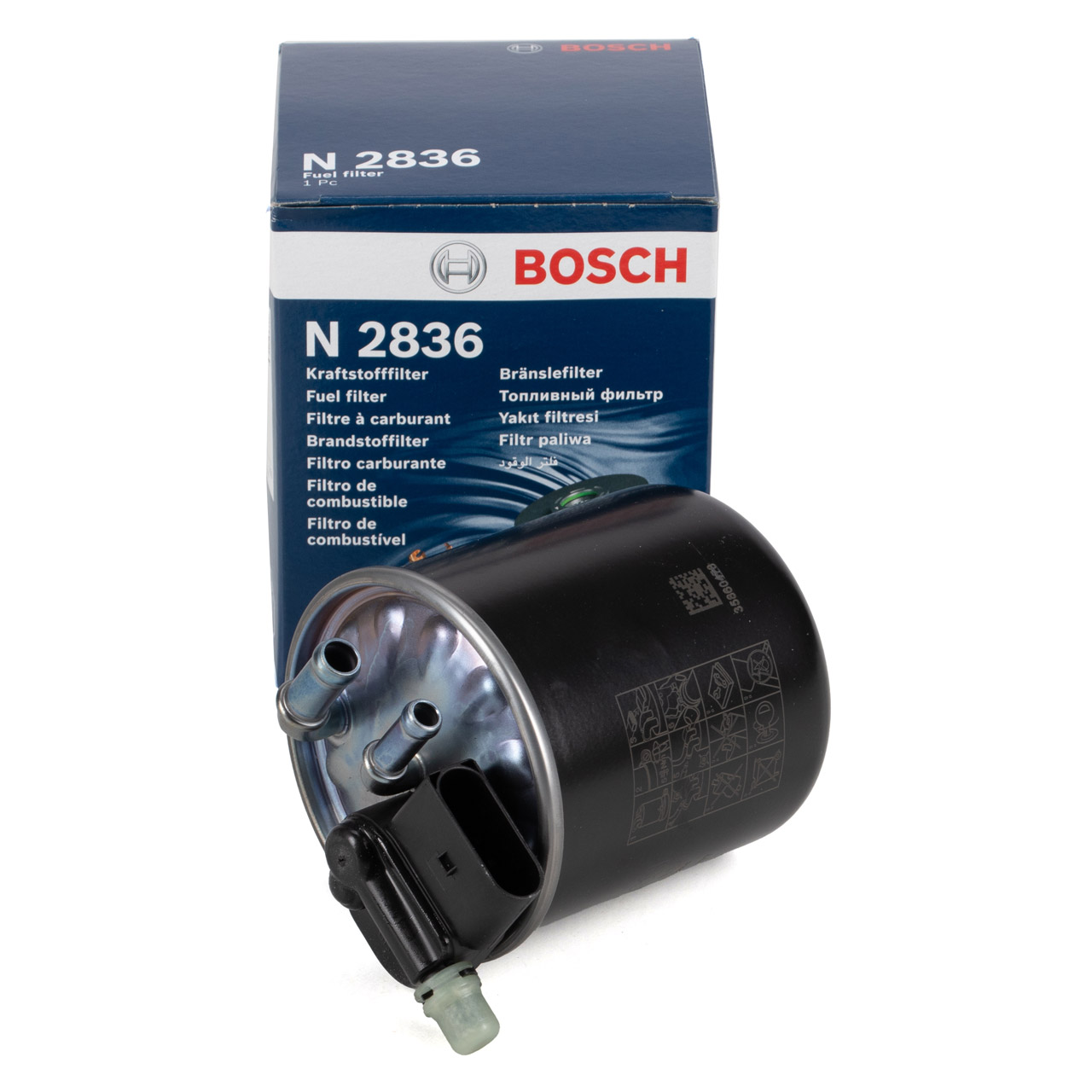 BOSCH Kraftstofffilter Dieselfilter f&uuml;r MERCEDES W176 W204 W212 W213 C218 W221 Sprinter