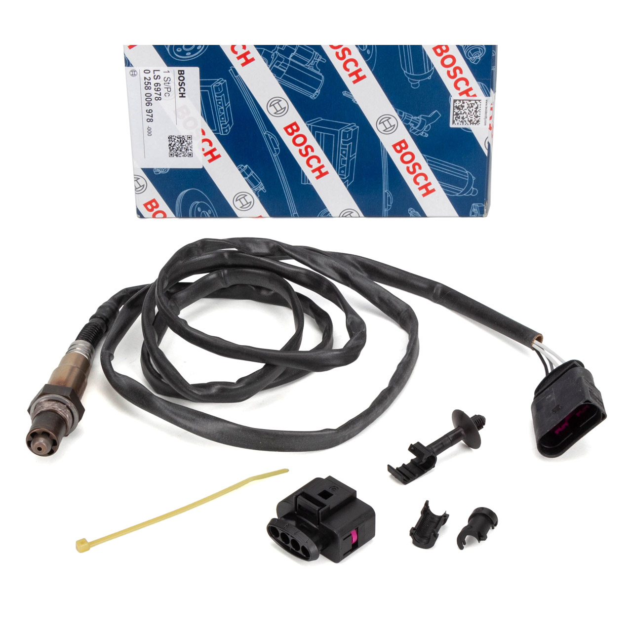 BOSCH Lambdasonde für VW Golf 4 Polo 3 6V Passat B5 AUDI A3 8L A4 B5 B6 B7 A6 SEAT Leon 1M