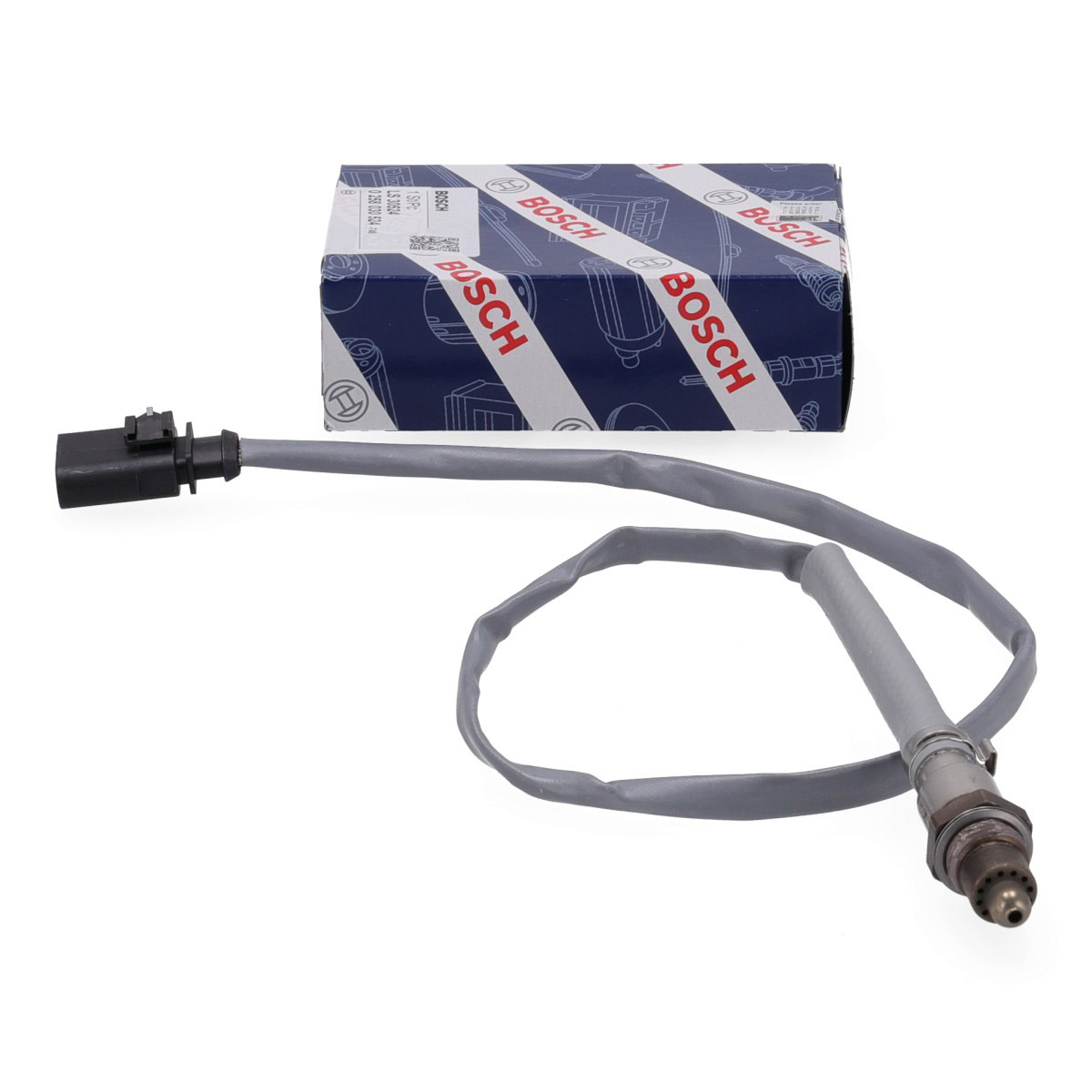 BOSCH 0258030524 Lambdasonde NACH Kat für VW Golf 7 GTI AUDI Octavia 3 2.0 TSI 8S0906262B