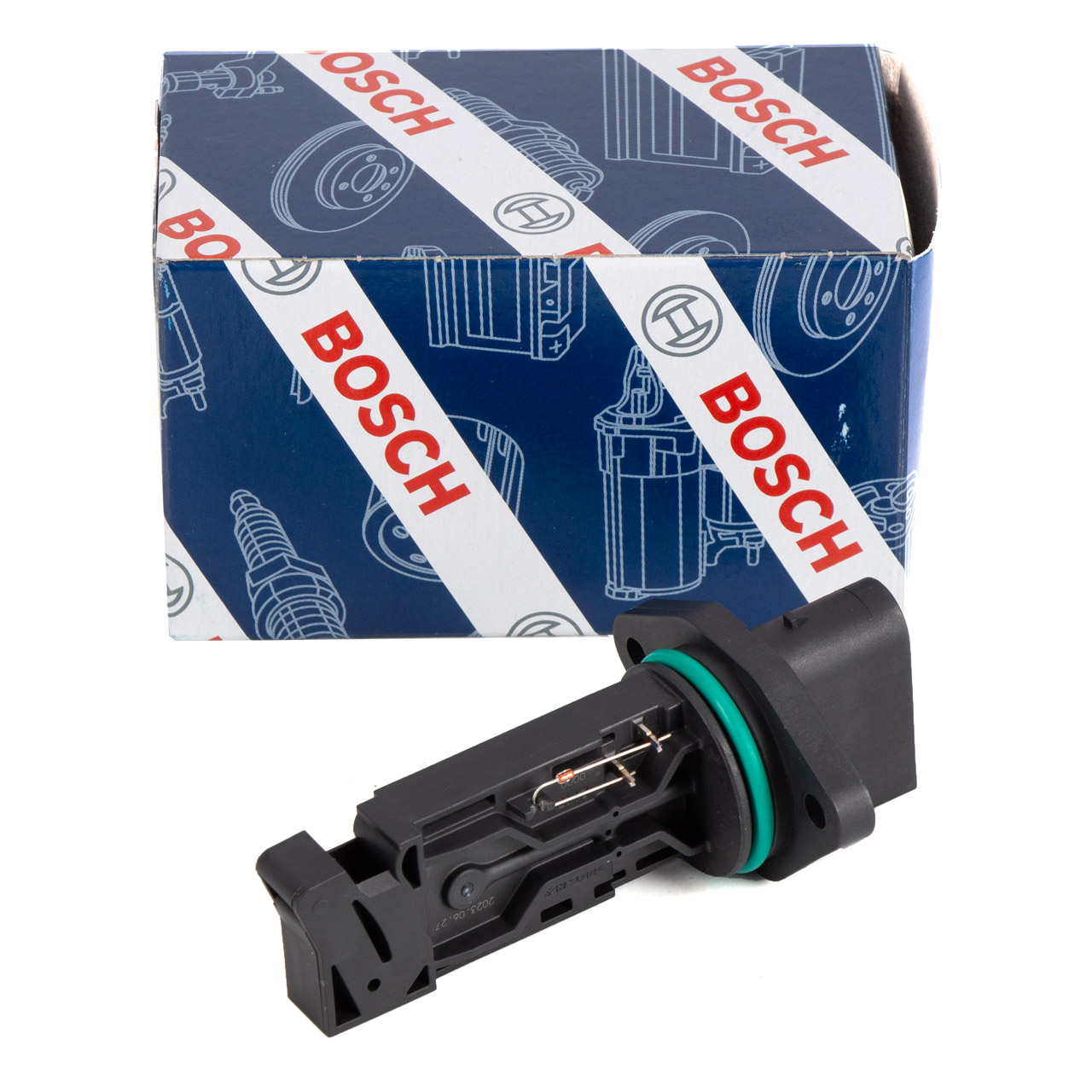 BOSCH 02802180A0 Sensor Luftmassenmesser f&uuml;r PORSCHE 996 Boxster (986) 99660612300