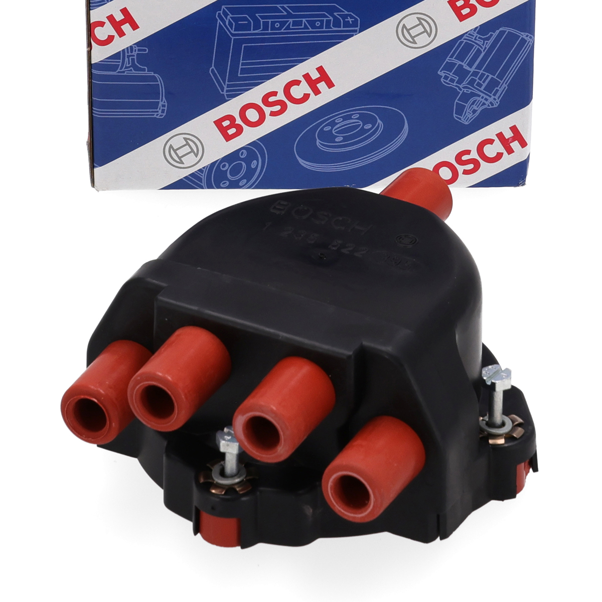 BOSCH 1235522395 Zündverteilerkappe für PORSCHE 928 5.0 5.4 944 2.5 S 3.0 S2 968