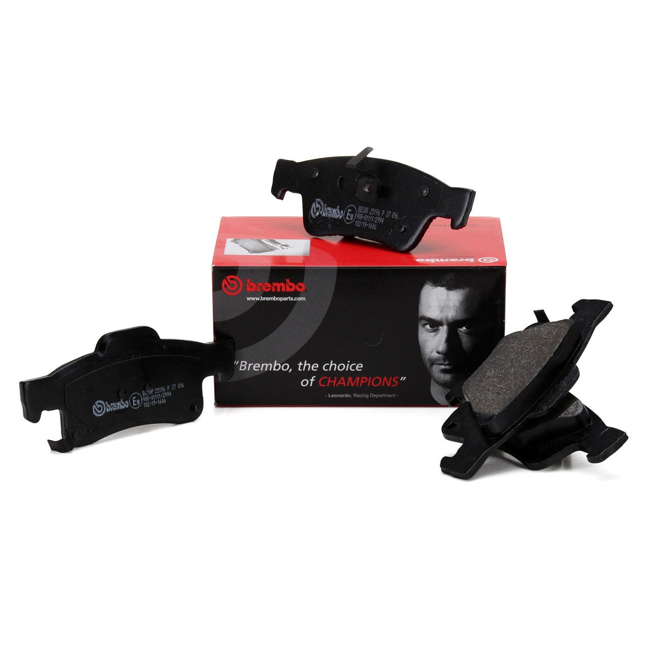 BREMBO P37016 Brake Pads for JEEP Grand Cherokee 4 WK WK2 (Rear)