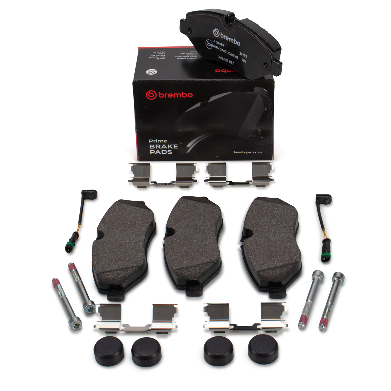 BREMBO P50085 Brake Pads + Sensor for Mercedes Sprinter, V-Class, Viano, Vito (Front)