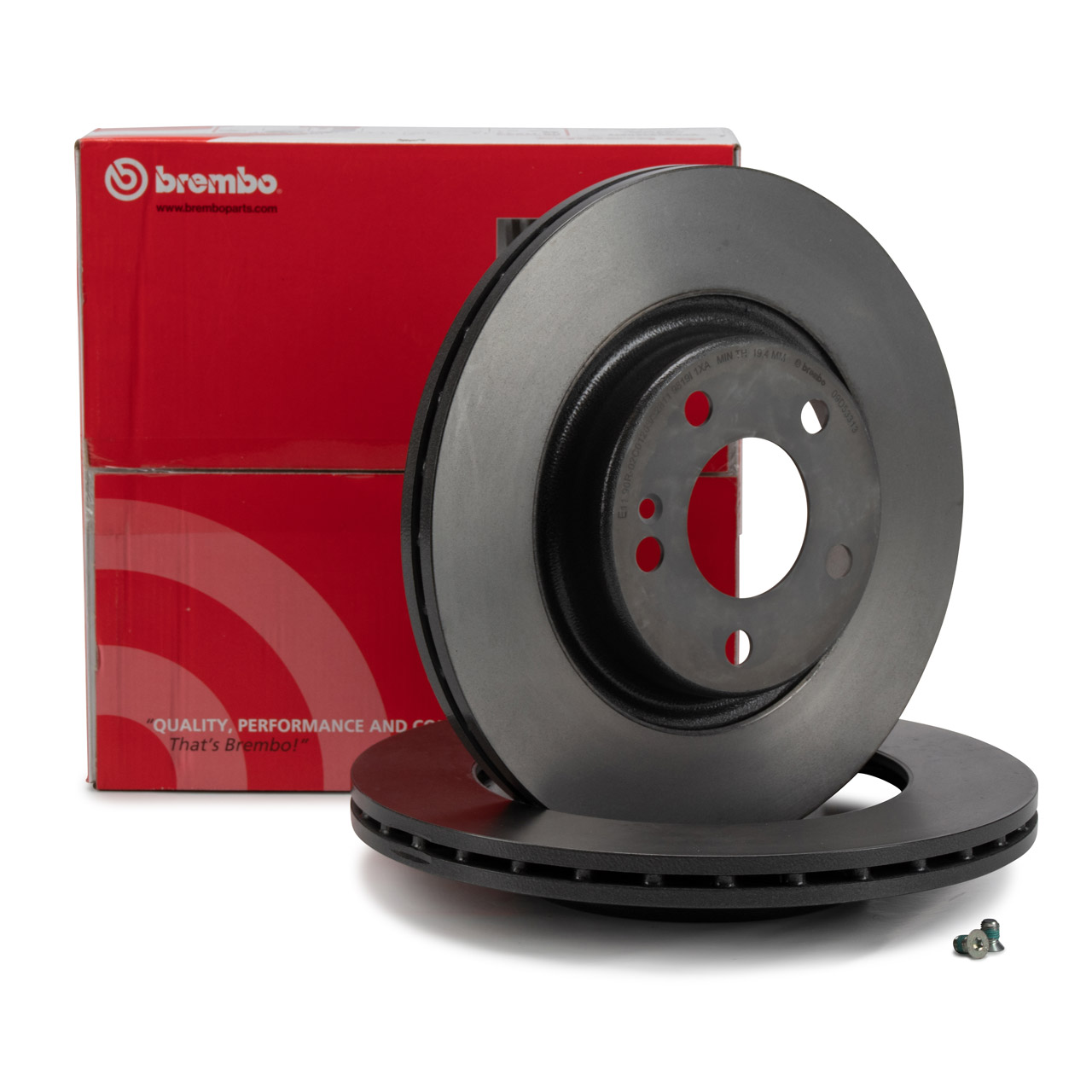 BREMBO Bremsscheiben Satz f&uuml;r MERCEDES C-Klasse W205 E-Klasse W213 hinten 0004231812