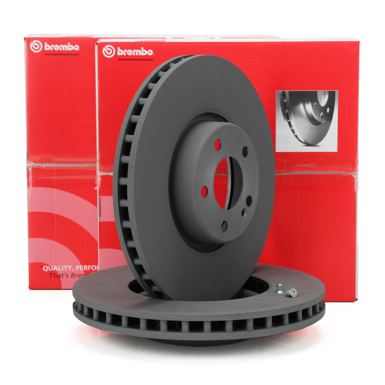 BREMBO Bremsscheiben Satz f&uuml;r MERCEDES C-Klasse W205 E-Klasse W213 vorne 0004212712
