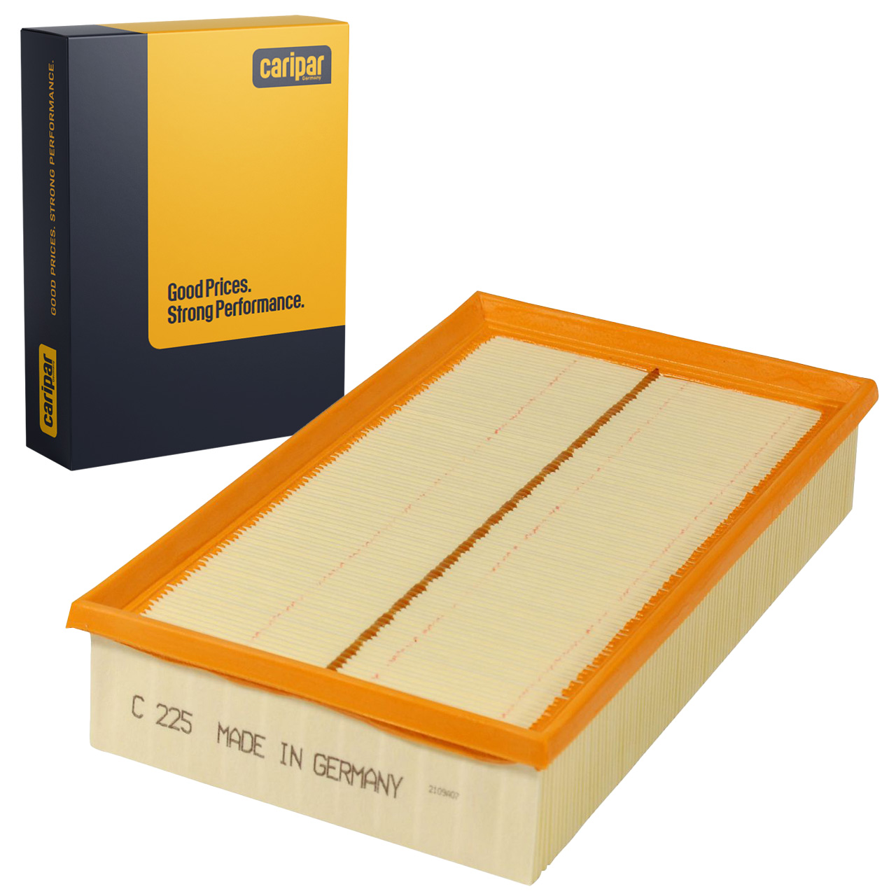 CARIPAR Air Filter: Engine Air Filter for VW Transporter, Multivan, and California T5, T6 (Part No. 7E0129620)