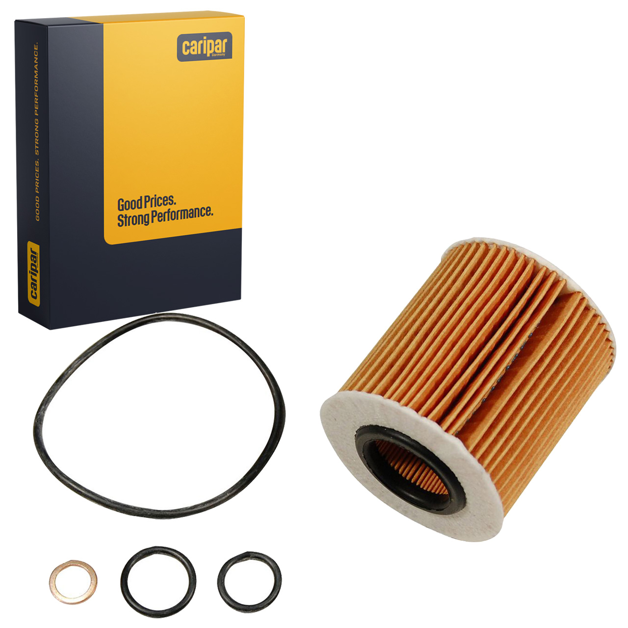CARIPAR Oil Filter for BMW E81-88, E46, E90-93, E60, E61, X1, E84, N40, N42, N43, N45, N46 11427508969
