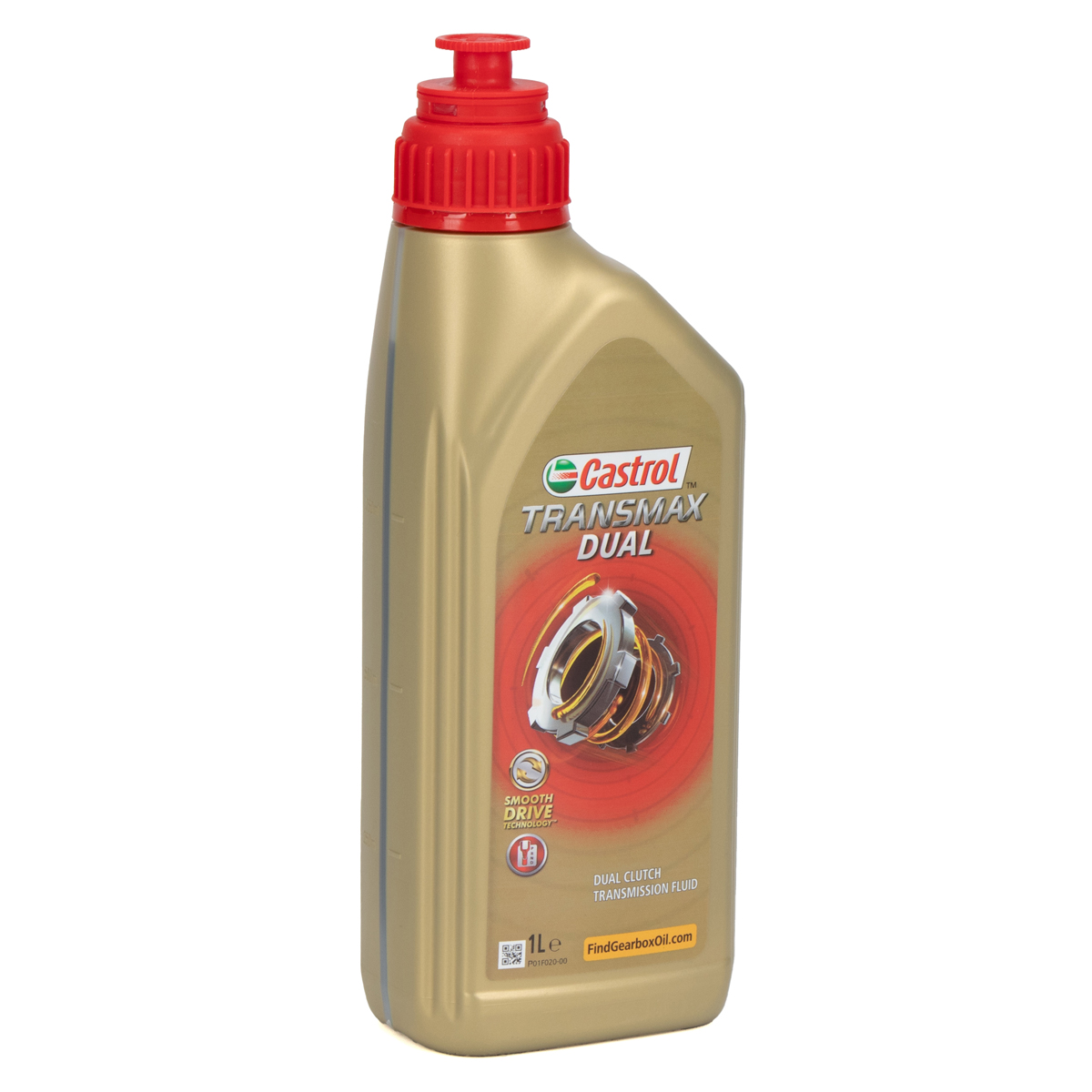 1L 1 liter CASTROL TRANSMAX DUAL dual-clutch transmission fluid for VAG, FORD, and PSA