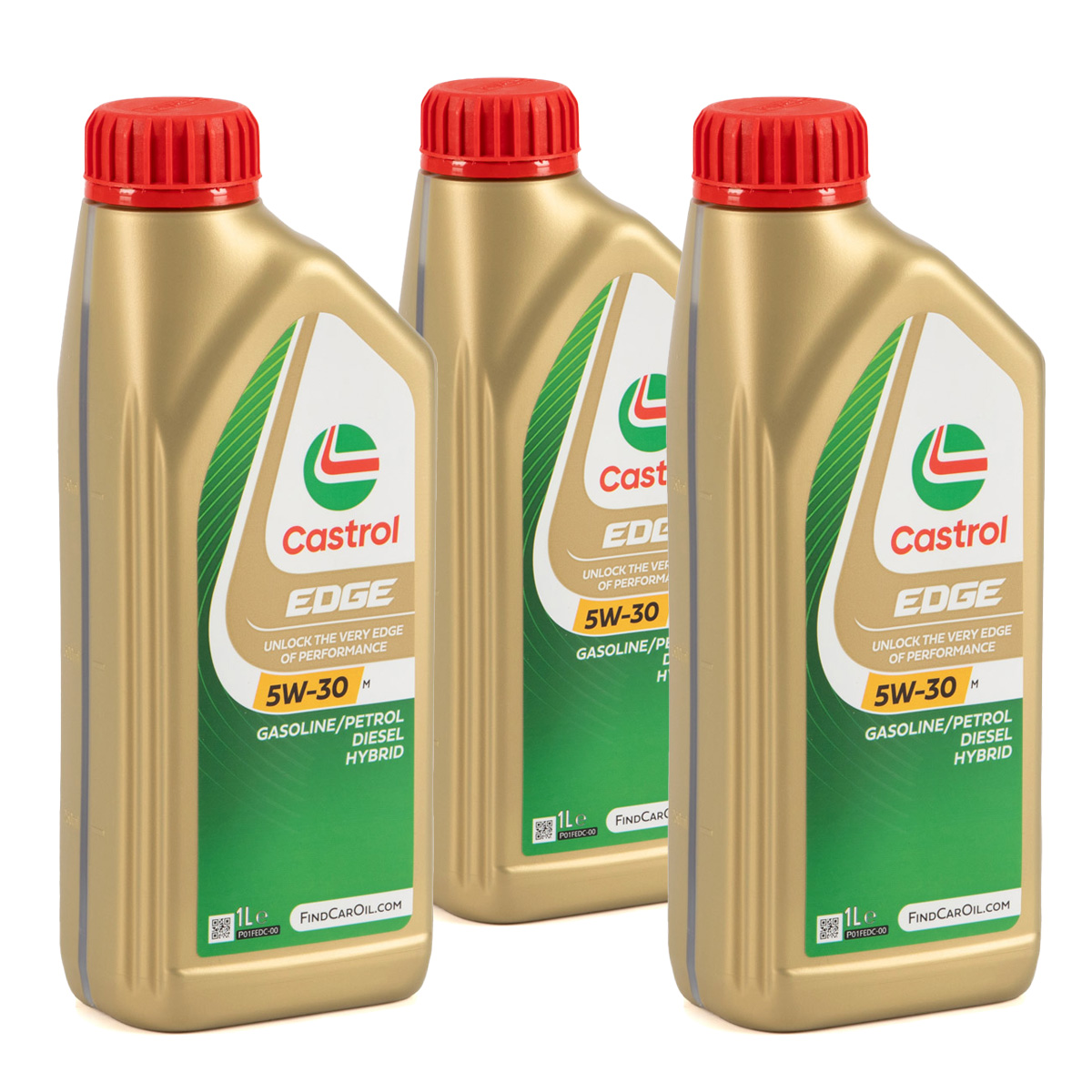3L 3 Liter CASTROL EDGE 5W-30 M Motor&ouml;l ACEA C3 API SN f&uuml;r BMW Longlife-04 MB 229.31/51/52