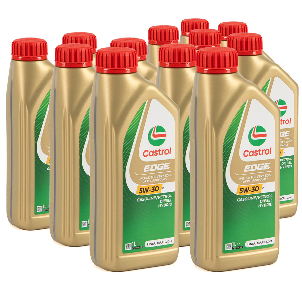 12L 12 Liter CASTROL EDGE 5W-30 M Motor&ouml;l ACEA C3 API SN f&uuml;r BMW Longlife-04 229.31/51/52
