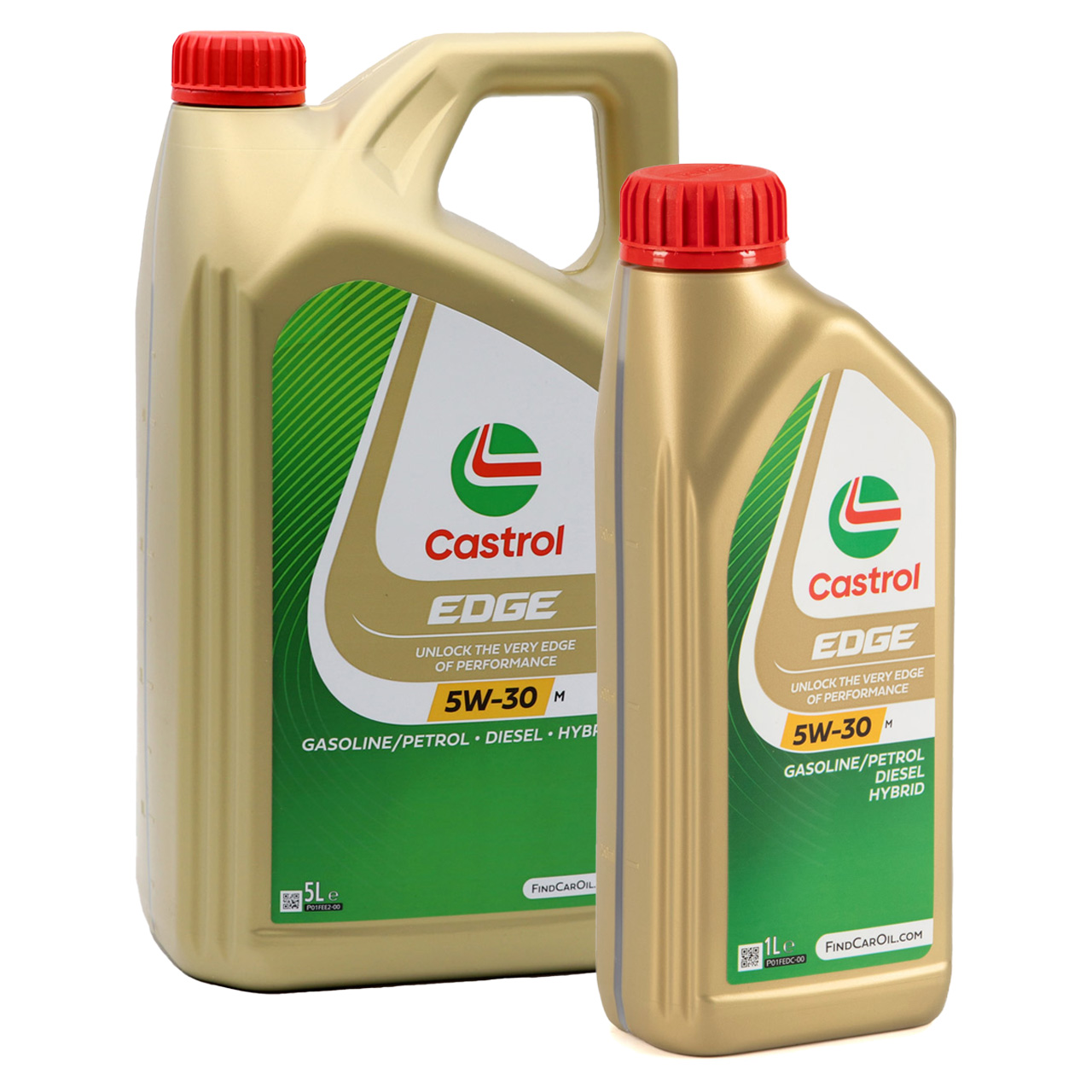 5L+1L = 6L CASTROL EDGE 5W-30 M Motoröl ACEA C3 API SN für BMW Longlife-04 MB 229.31/51/52