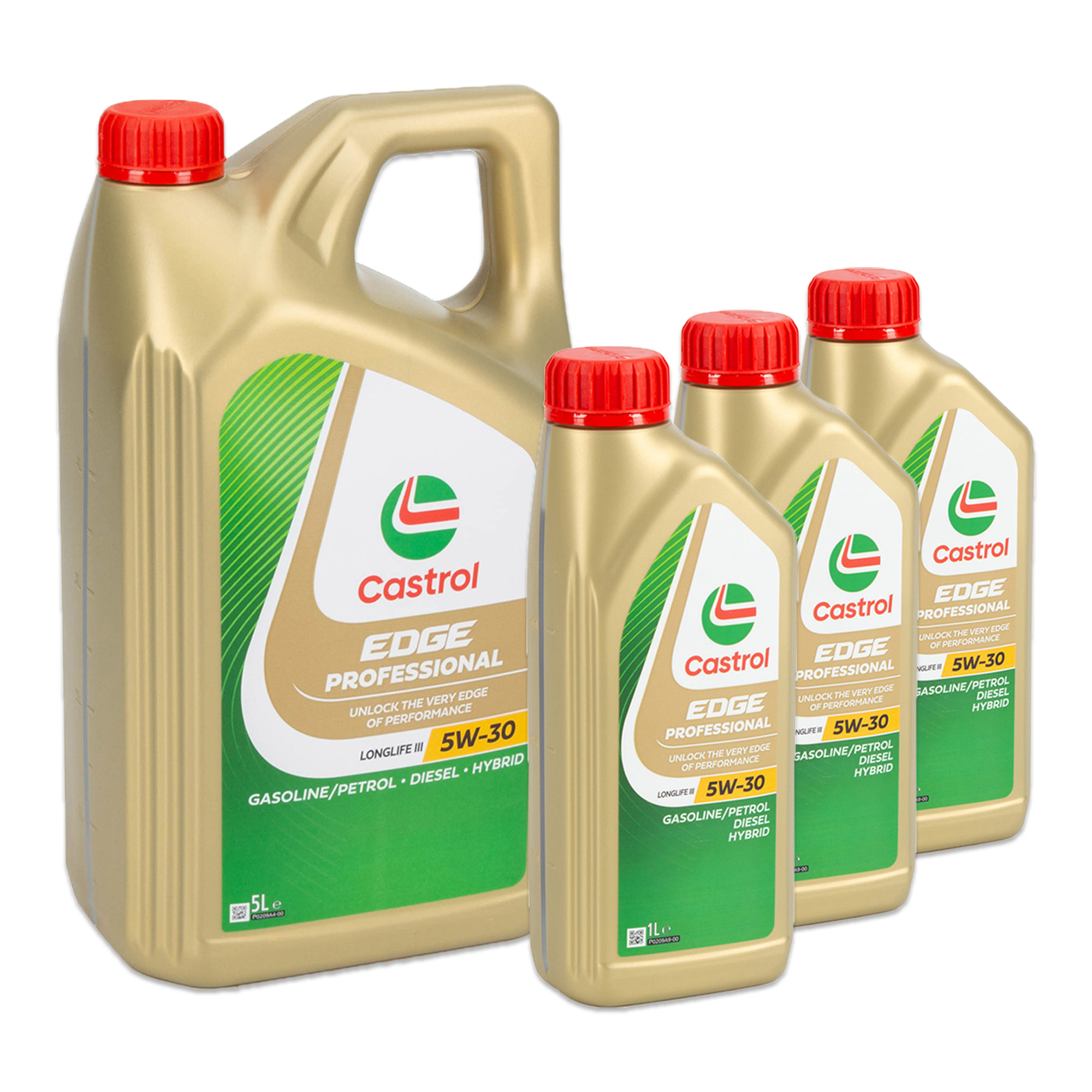 8L 8 Liter CASTROL EDGE Professional LONGLIFE 3 5W-30 Motor&ouml;l f&uuml;r VW 504/507.00 PORSCHE