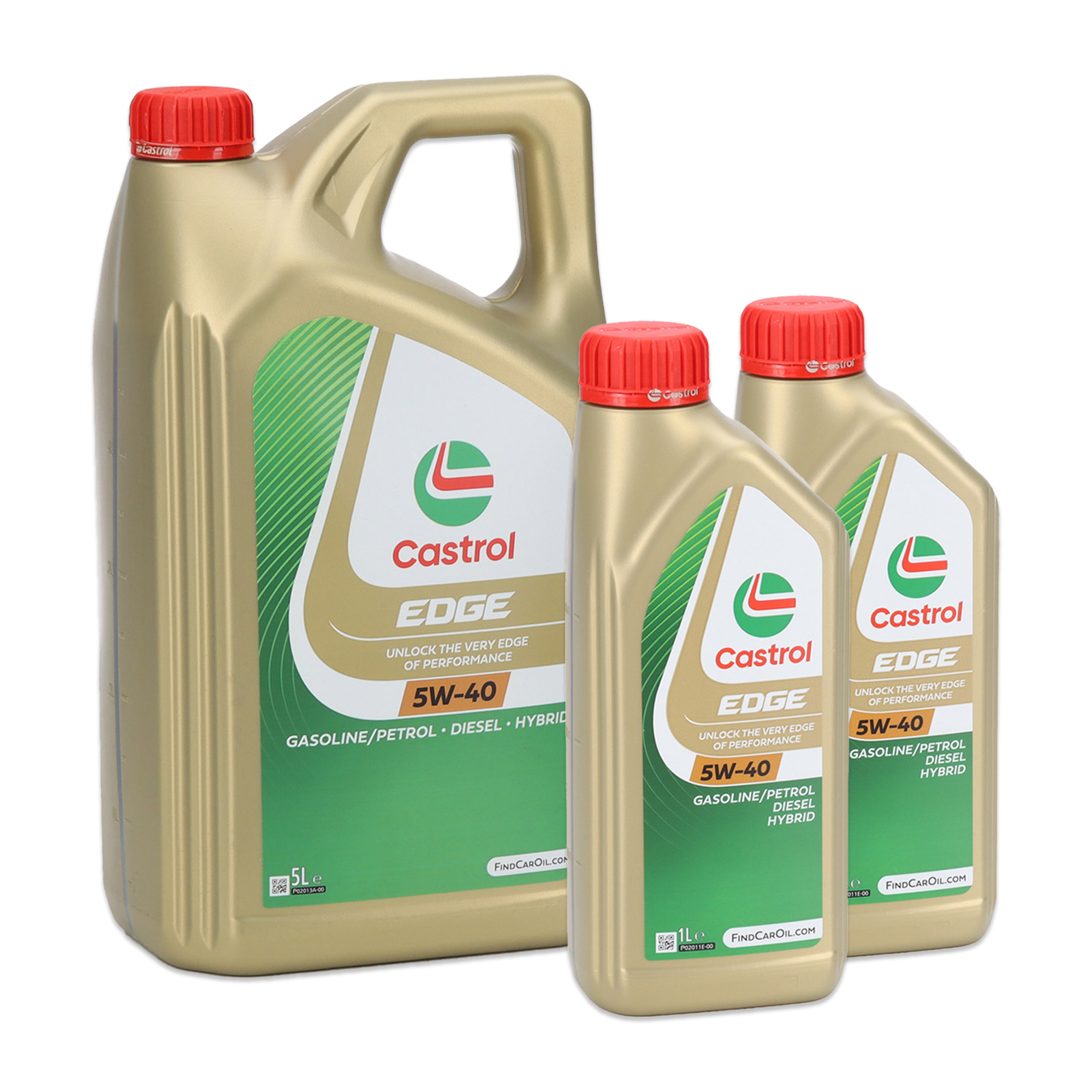 7L 7 Liter CASTROL Edge Motoröl Öl 5W-40 ACEA Light Duty C3 API SN/CF für VW 505.00/505.01