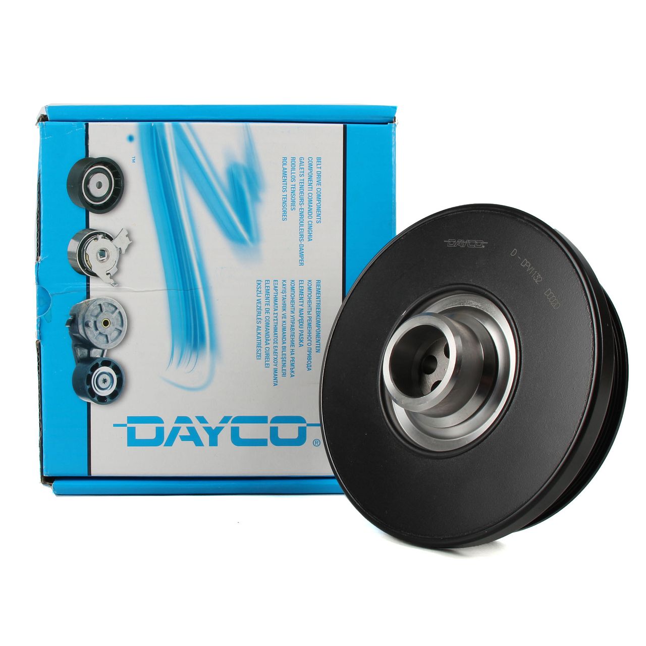 DAYCO DPV1132 Riemenscheibe Kurbelwelle für BMW F10 F11 F07 F01-04 X5 X6 N57 11237800026
