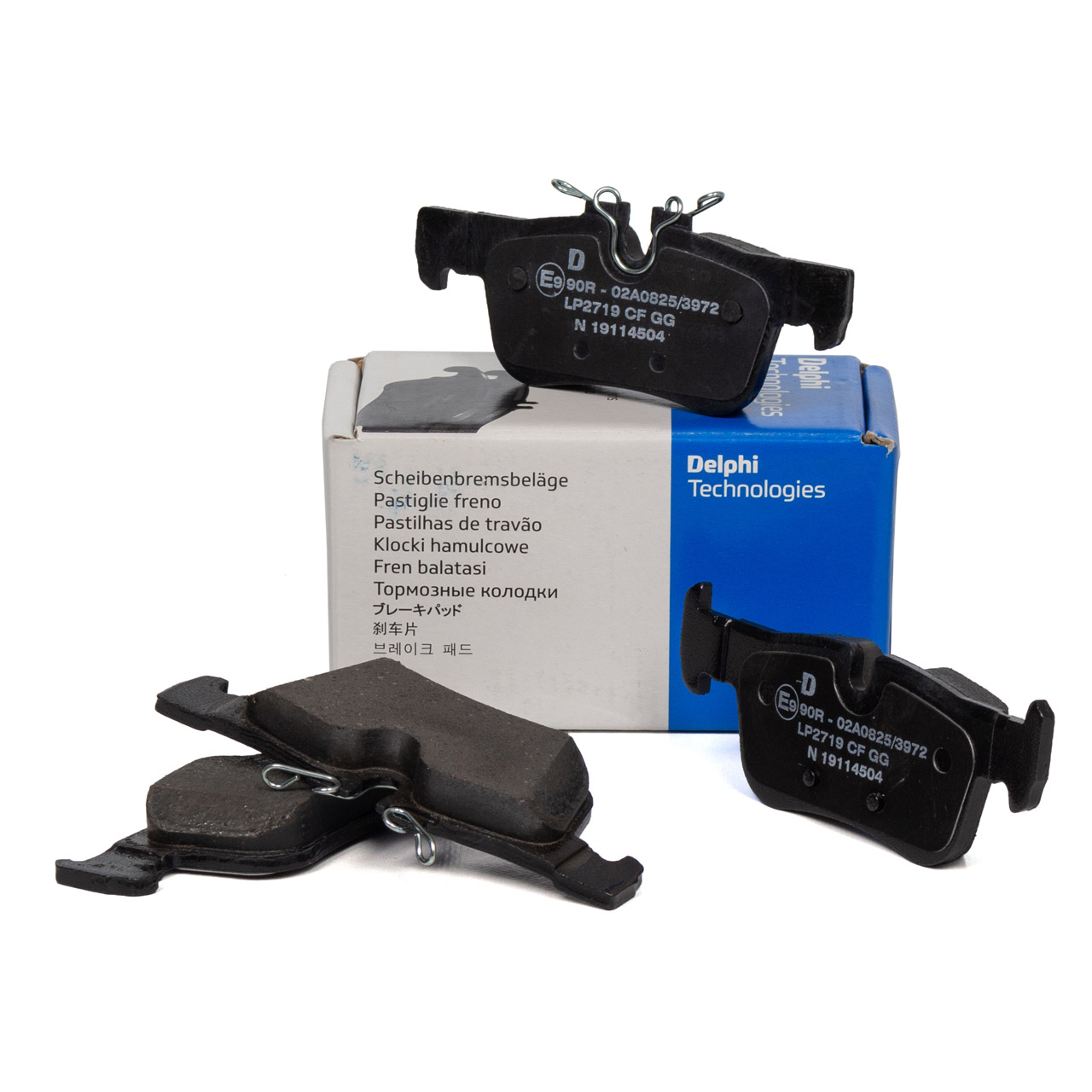 DELPHI LP2719 Bremsbeläge für BMW F40 F52 F44 F45 F46 X1 F48 X2 F39 i3 hinten 34201543683