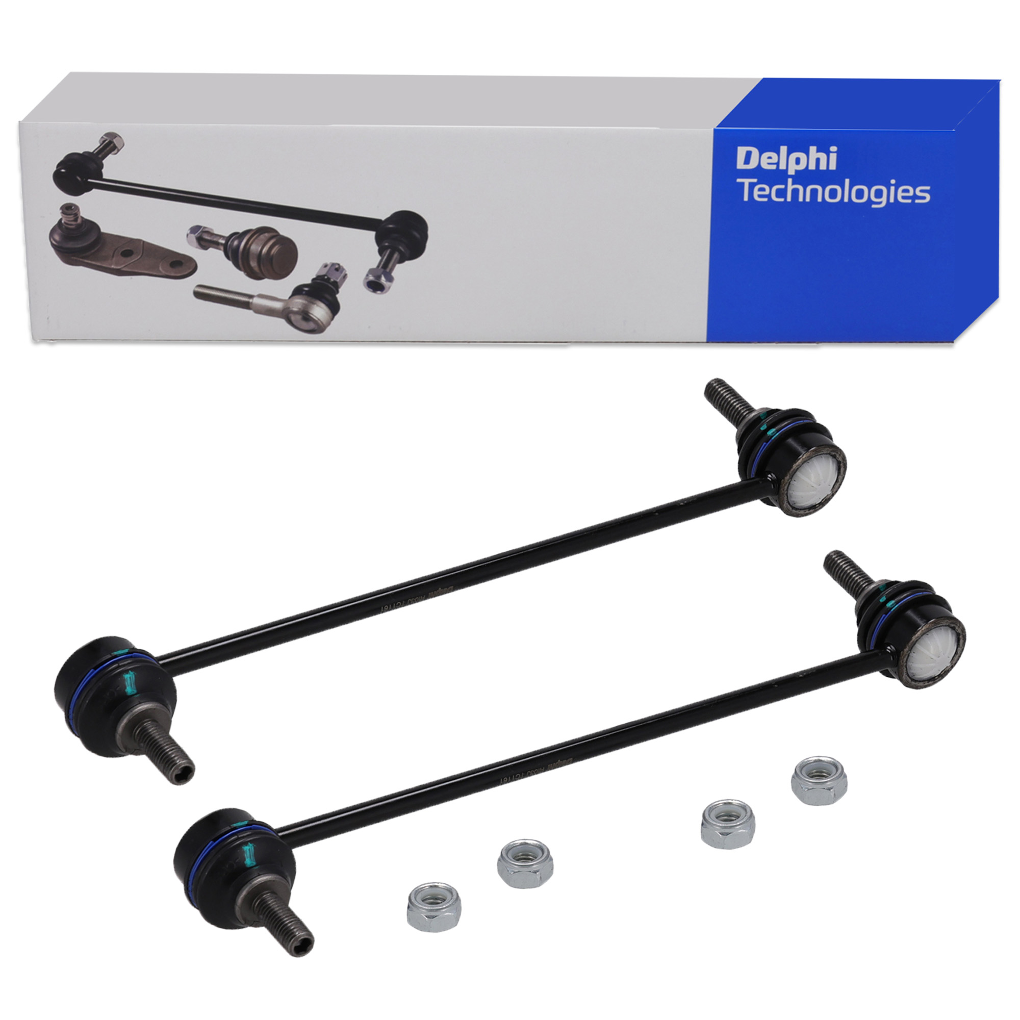 2x DELPHI Koppelstange f&uuml;r RENAULT Espace 4 Laguna 2 Trafic 2 3 OPEL Vivaro A B vorne