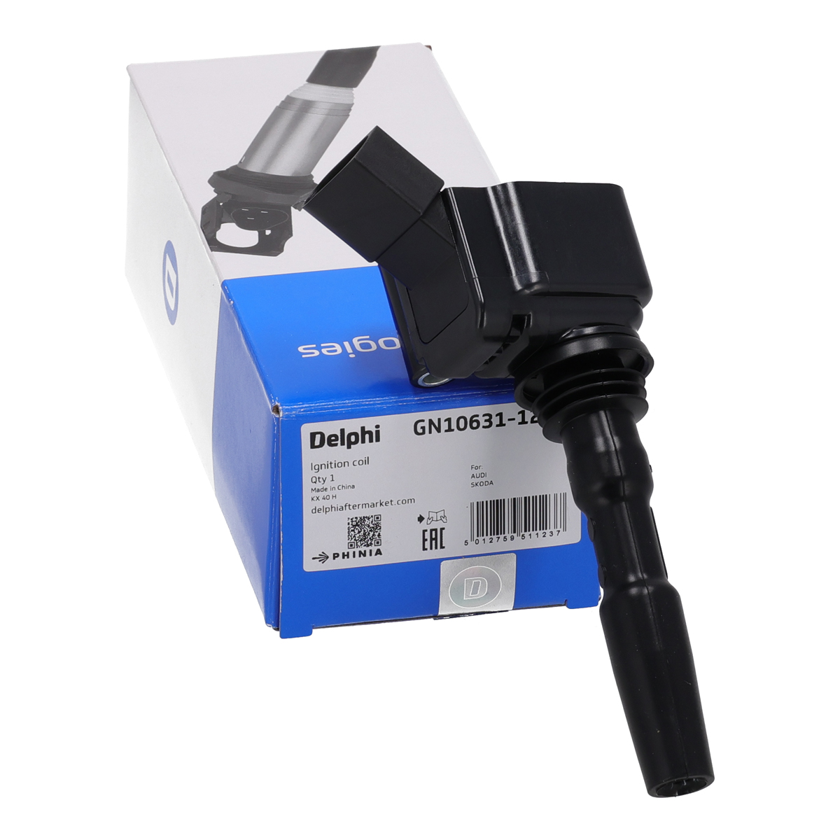 DELPHI Z&uuml;ndspule f&uuml;r VW Golf 6 7 8 AUDI A3 8Y A4 B9 Fabia 3 1.0-1.4 TSI/TFSI 04C905110L