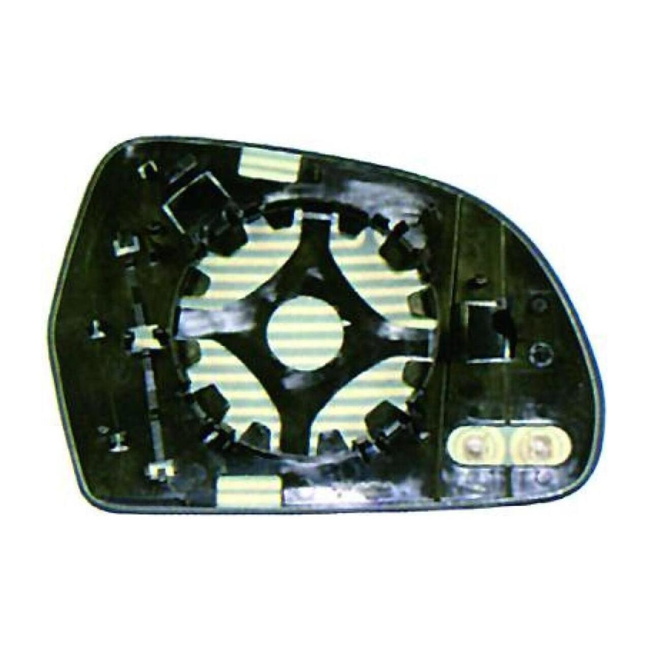 DIEDERICHS 1018726 Heated Aspherical Exterior Mirror Glass for AUDI A4 B8 8K (Right Side)