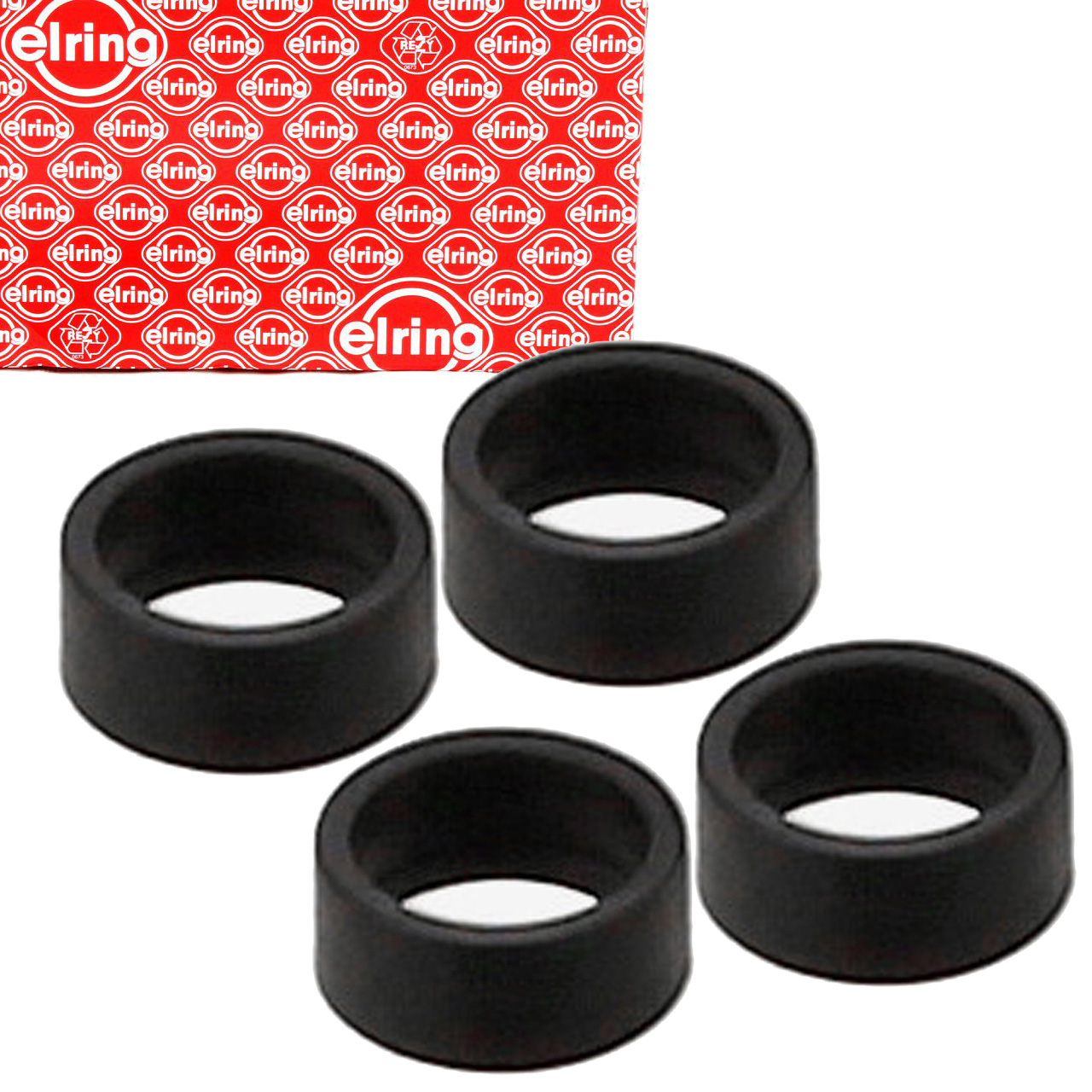4x ELRING 456.900 Dichtring Einspritzventil f&uuml;r AUDI BMW MINI SEAT SKODA TOYOTA VW