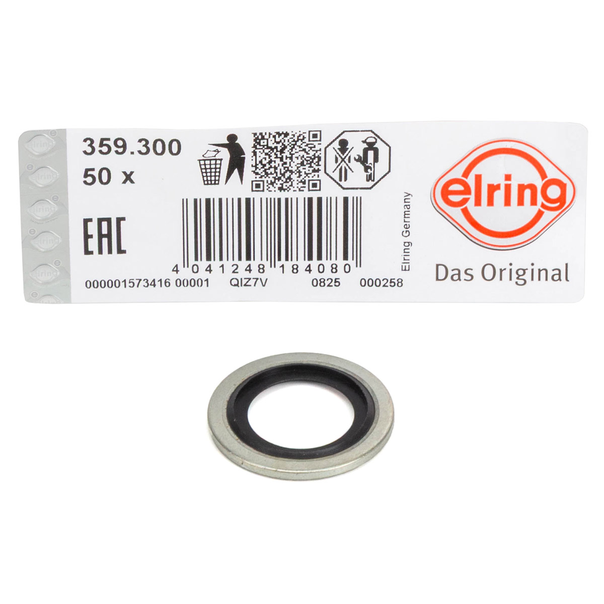 50x ELRING Dichtring &Ouml;lablassschraube f&uuml;r ALFA ROMEO FIAT JEEP OPEL PSA SAAB TOYOTA