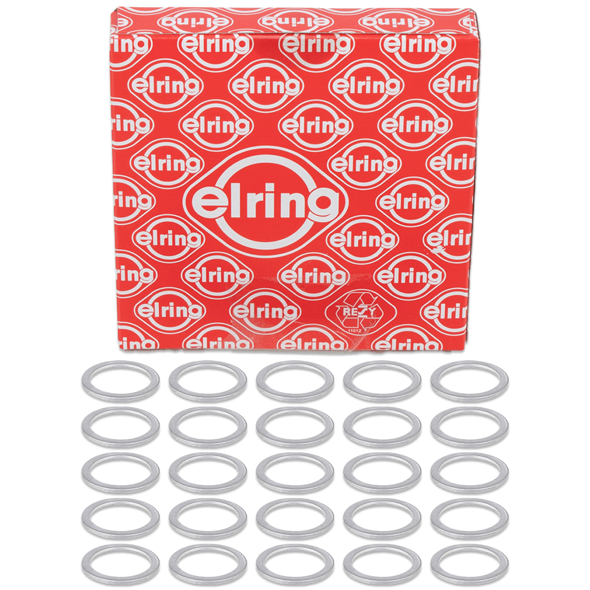 25x ELRING 247.804 Dichtring &Ouml;lablassschraube f&uuml;r AUDI FORD PORSCHE SEAT SKODA VOLVO VW