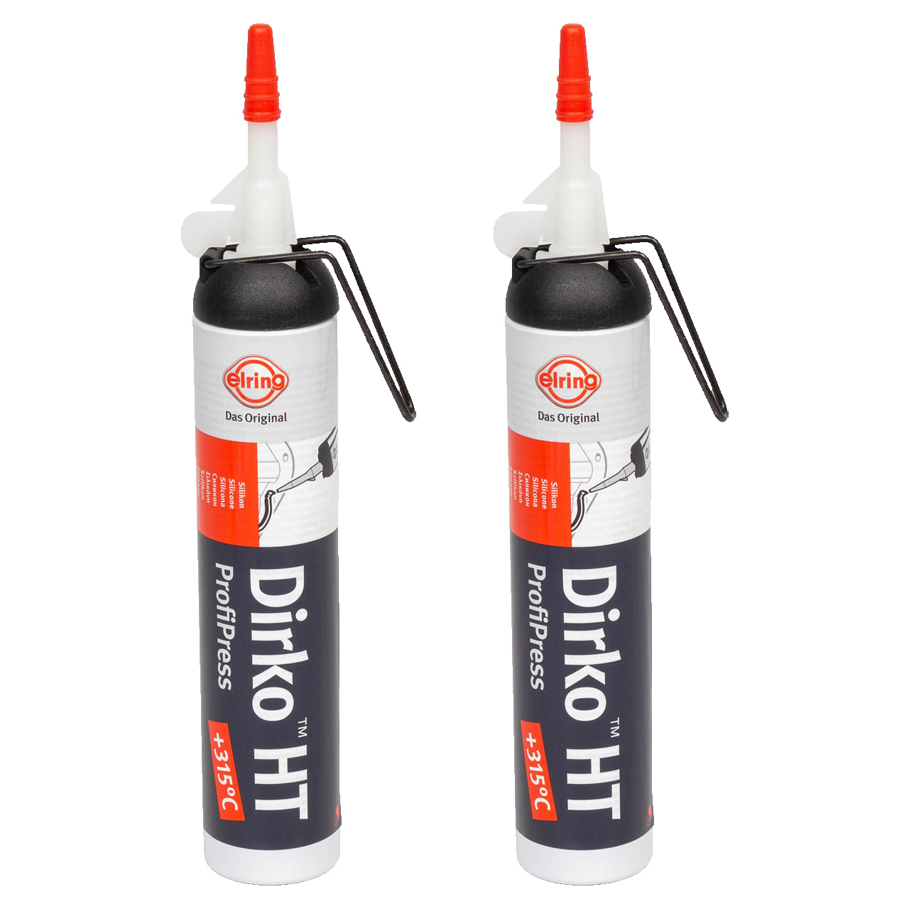 400 ml ELRING 471501 Silicone Sealant DIRKO-HT Up to +315&deg;C BLACK