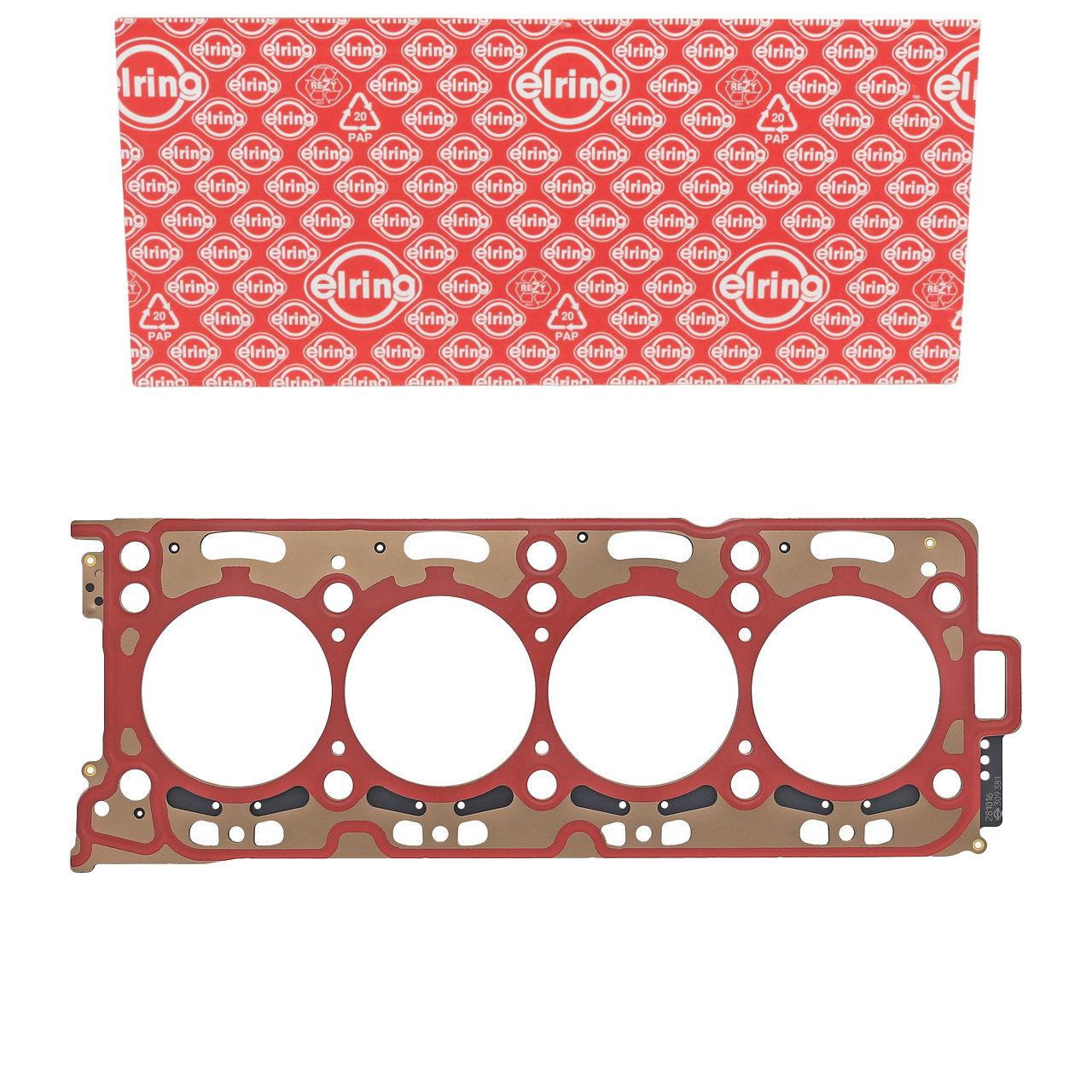 ELRING 309.381 Cylinder Head Gasket for VW Touareg, Audi SQ7, 4MB, A8, D5, 4.0 TDI 057103383MK