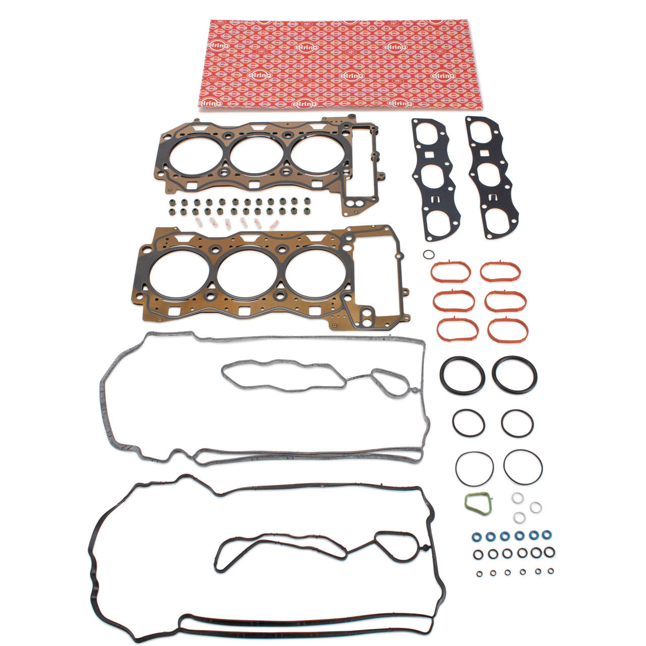 ELRING Cylinder Head Gasket + Valve Cover Gasket Set for PORSCHE 997 991 MA1.01/03