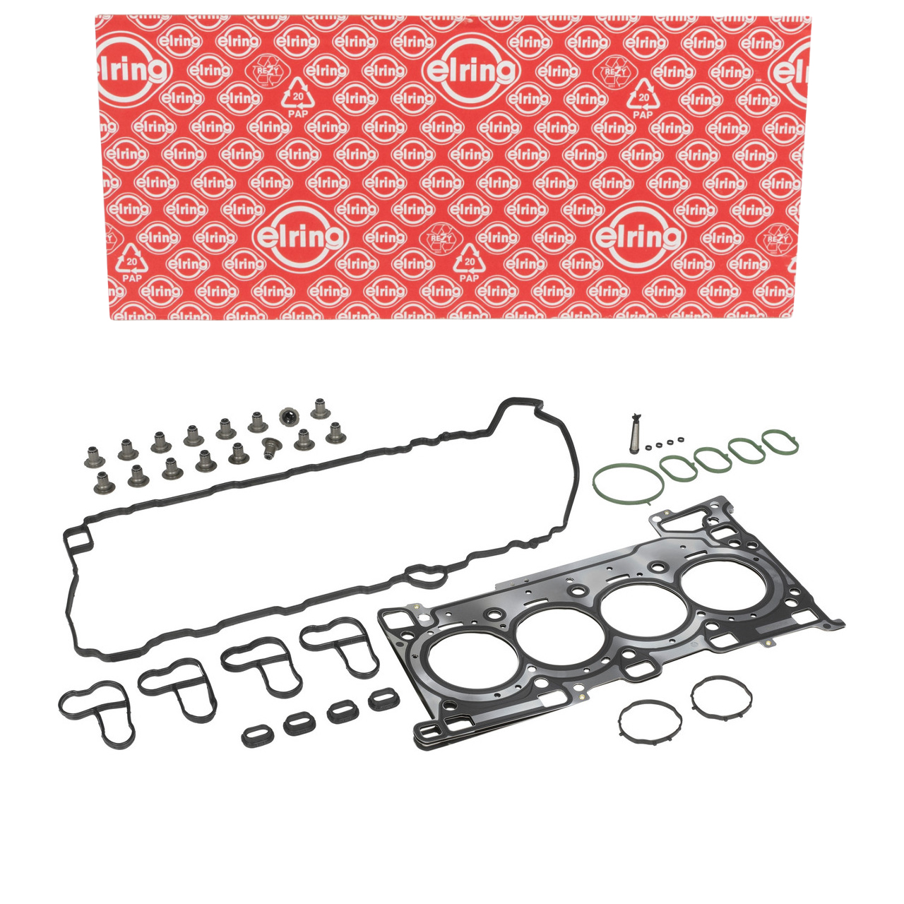ELRING B14.320 Zylinderkopfdichtung Satz f&uuml;r JEEP Cherokee Wrangler 4 2.0