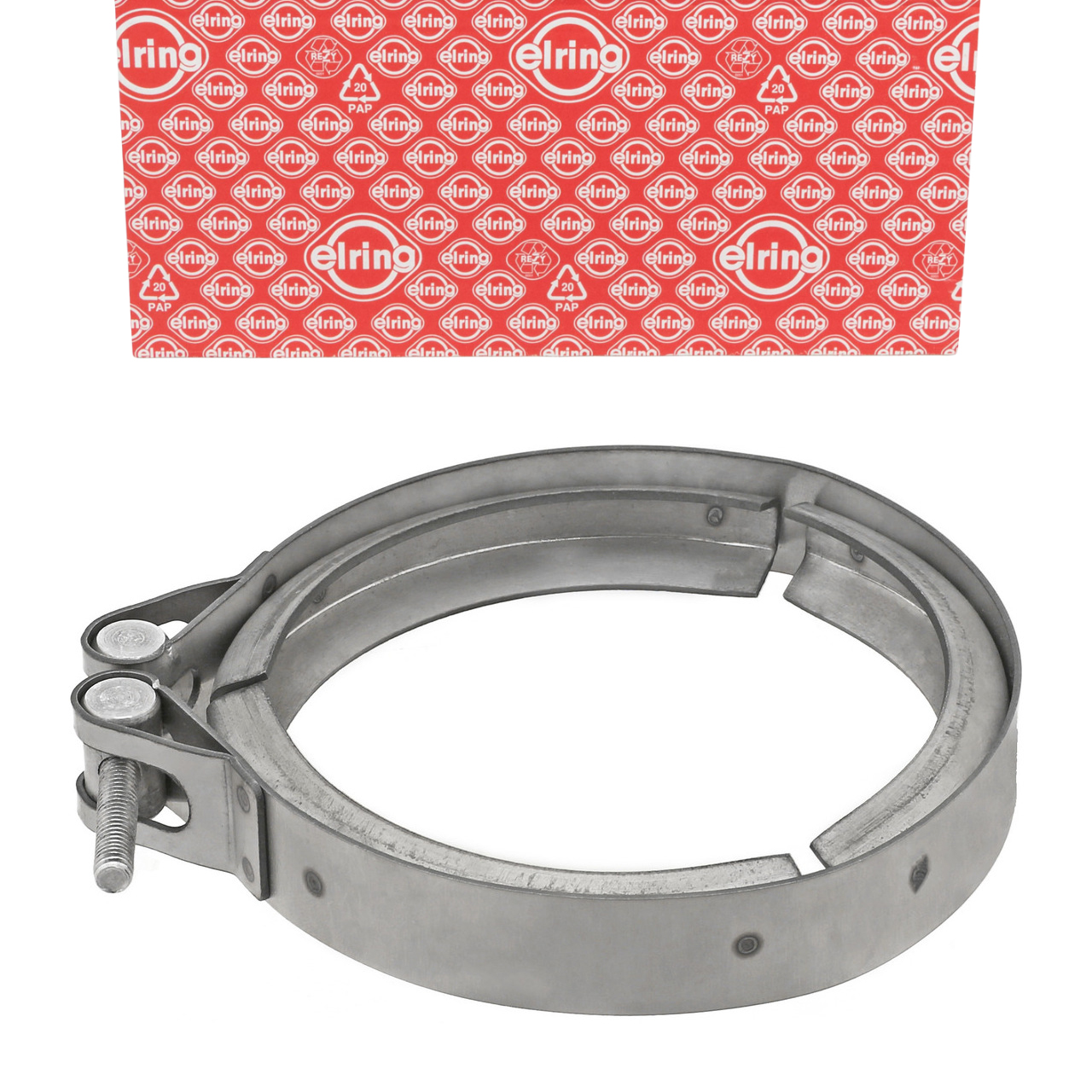 ELRING Rohrverbinder V-Band Schelle f&uuml;r VW Golf 6 7 8 Passat B8 AUDI SEAT SKODA 04L131455A