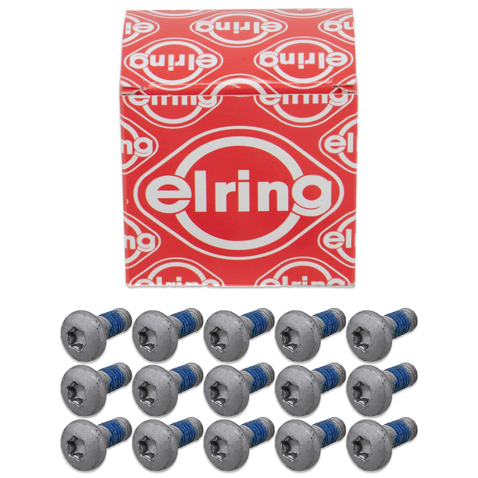 15x ELRING Linsenkopf Schraube Linsenkopfschraube M6x1x16 für VAG N91096702