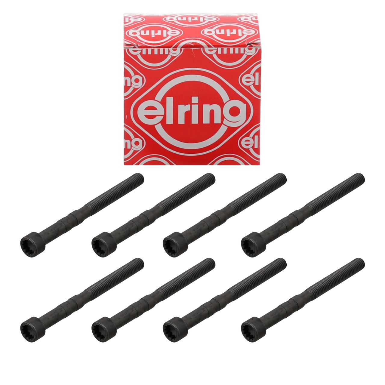 8x ELRING Schraube Kipphebelwelle M8x125 f&uuml;r AUDI SEAT SKODA VW 1.9/2.0 TDI 038103714A