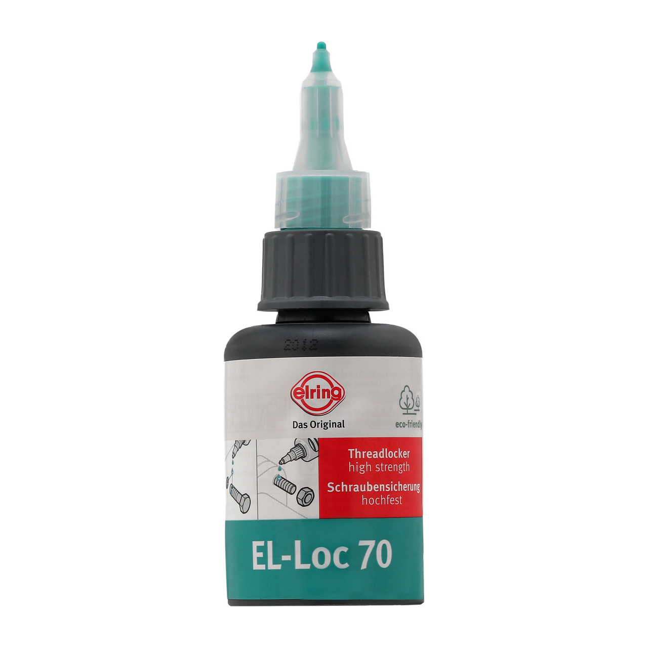 ELRING 954.010 EL-Loc 70 Schraubensicherung hochfest GR&Uuml;N -55&deg;C bis +180&deg;C 10ml