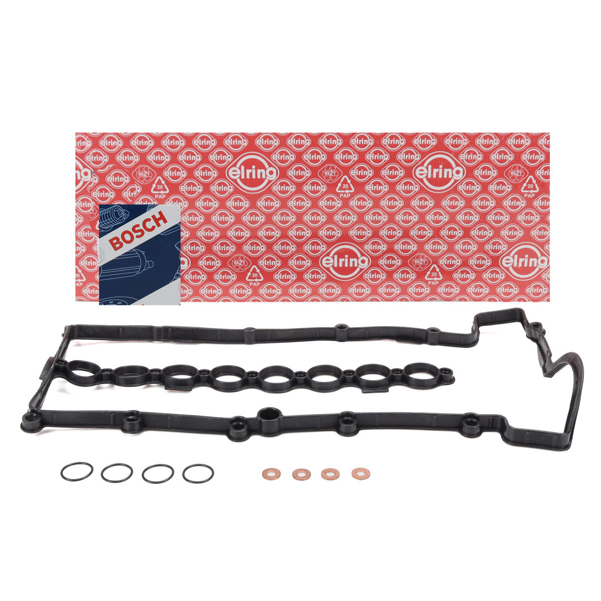 ELRING Ventildeckeldichtung + Dichtungen Düsenhalter für BMW E87 E46 E90 E60 E61 X3 M47