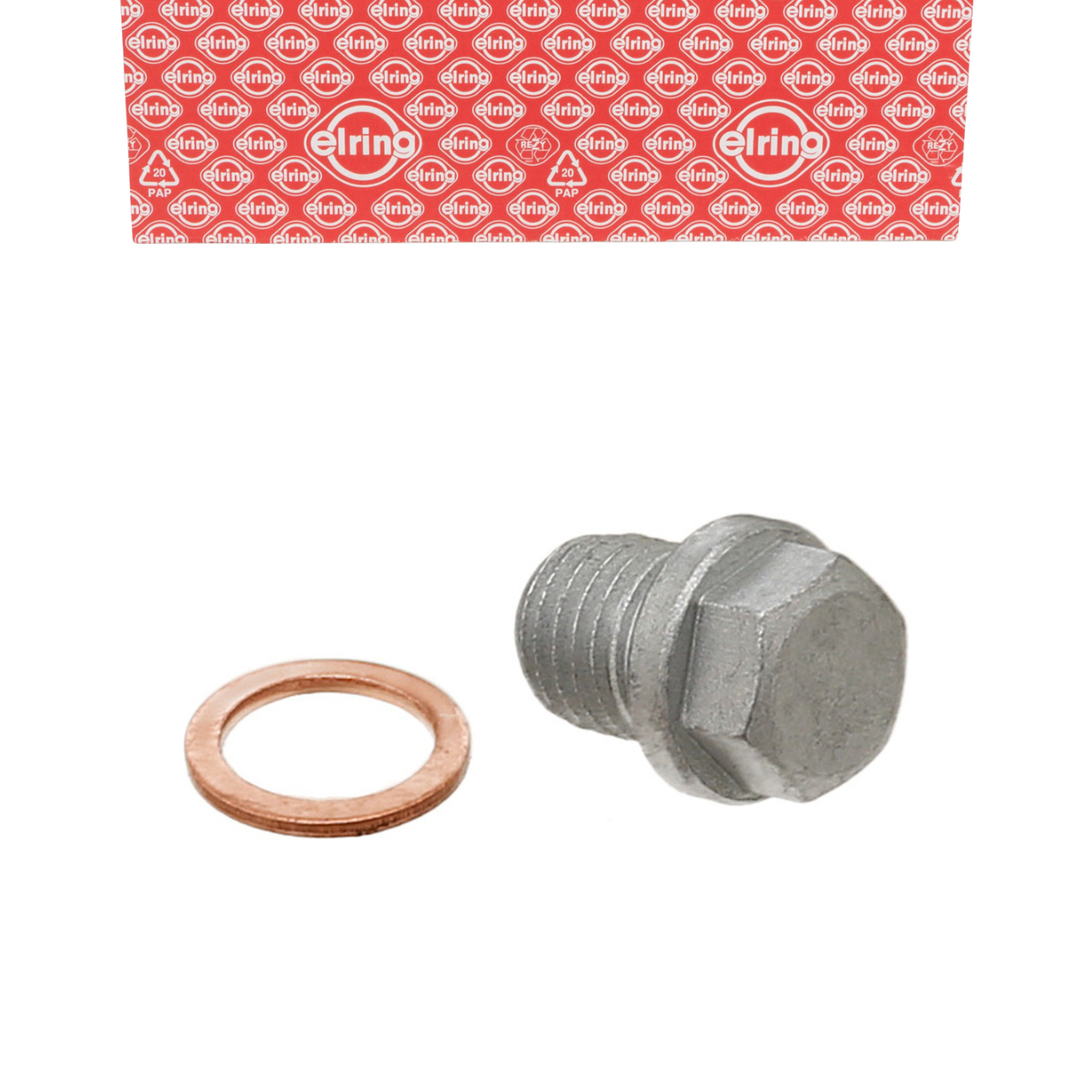ELRING 878.020 Ölablassschraube M12x1,5x12 + Dichtring für MERCEDES W201 W203 W124 BMW E39