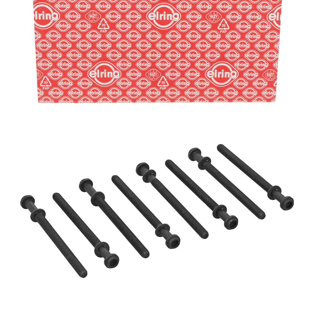 8x ELRING 586.360 Zylinderkopfschraube für AUDI A4 B8 B9 A6 C7 C8 A8 Touareg 2 3 3.0 TDI