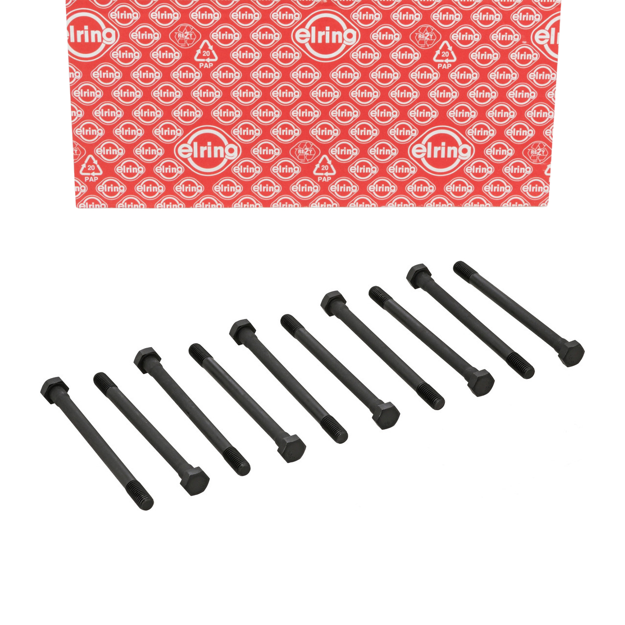 10x ELRING 802.720 Zylinderkopfschraube M12x1,75x157 f&uuml;r BMW E21 E30 E12 E28 E10 E6 M10