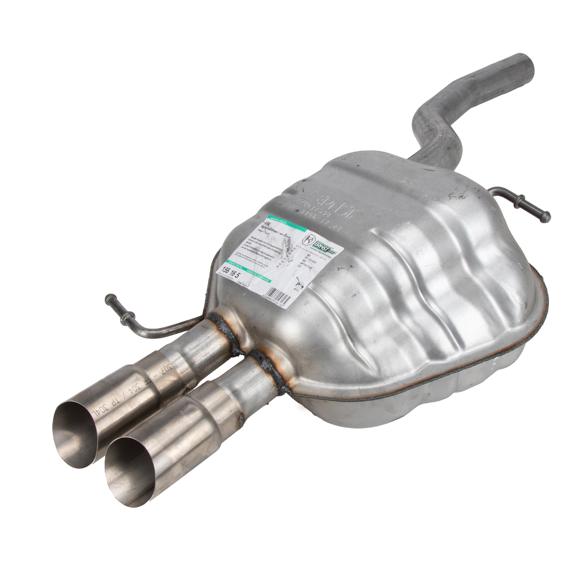 ERNST Rear Muffler for VW Passat B6 + CC + Variant 2.0 TSI 3C0253609DG