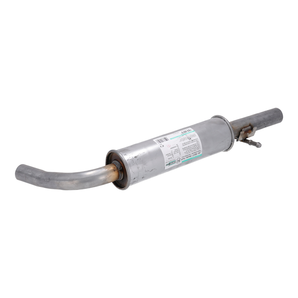 ERNST 153003 Mid-Muffler for VW Golf 4 A3 8L1 Leon 1.4/1.6 16V 1.9 SDI JZW253209D