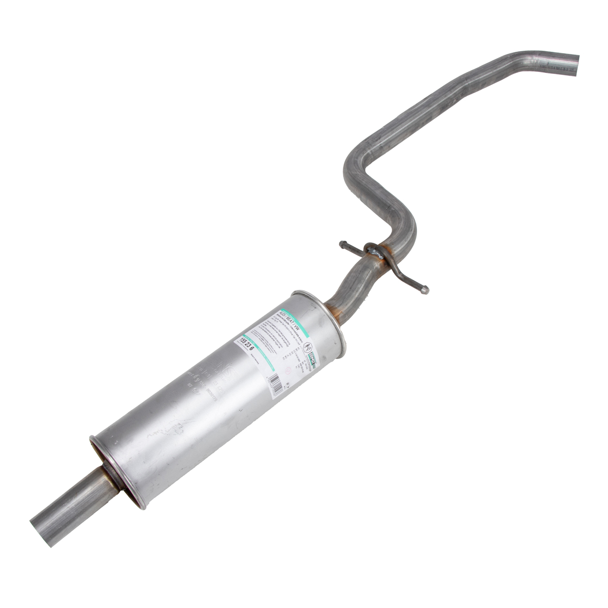 ERNST 155236 Mittelschalld&auml;mpfer f&uuml;r VW Golf 5 6 / Plus AUDI A3 8P 1.6 2.0 SDI 1K0253209CK