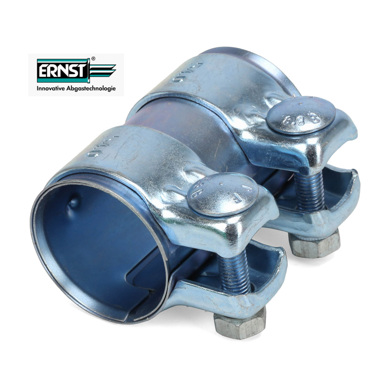 ERNST Rohrverbinder Doppelschelle Auspuff &Oslash; 50 mm f&uuml;r BMW 3er E46 VW AUDI SEAT MERCEDES