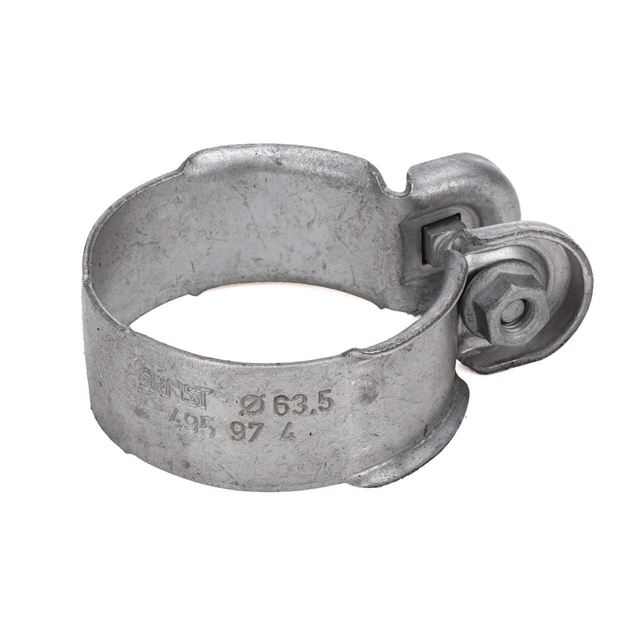 ERNST 495974 Rohrverbinder Klemmschelle &Oslash; 63,5mm f&uuml;r BMW FIAT FORD MERCEDES PSA VOLVO VW
