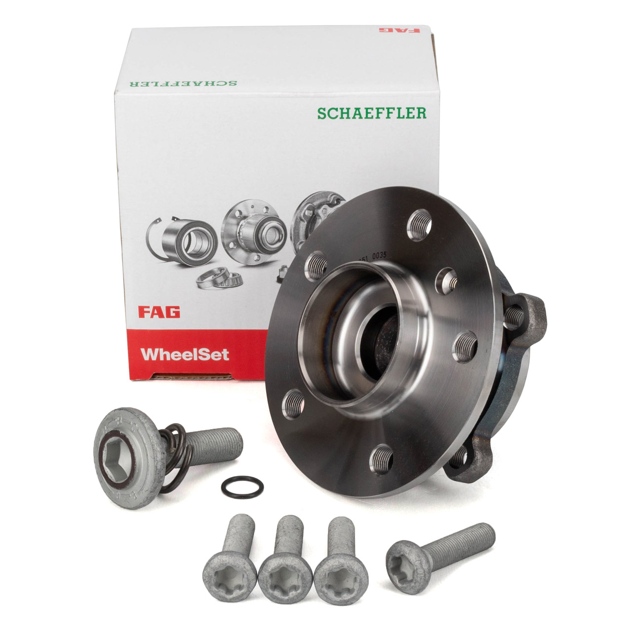 FAG 713649610 Wheel Hub for BMW F40, F44, F45, F46, X1, F48, X2, F39, MINI F55, F56 (Front) 31206874443