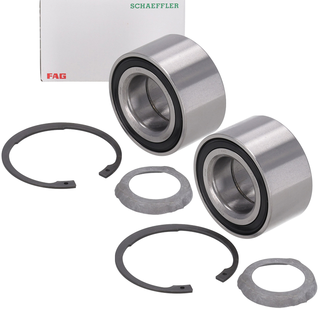 2x FAG 713649260 Radlagersatz f&uuml;r BMW 5er E28 E34 6er E24 7er E23 E32 hinten 33411133123