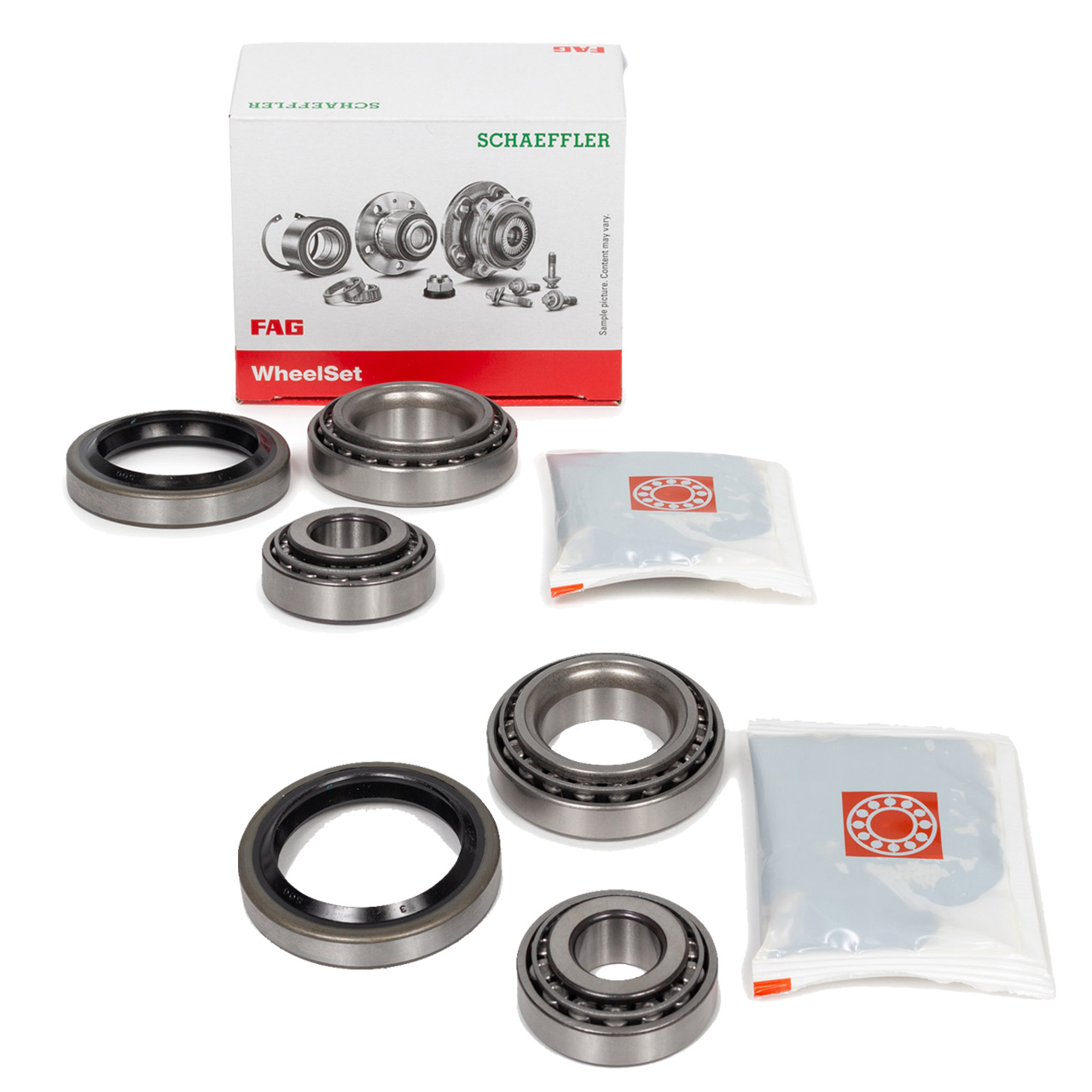 2x FAG 713612110 Radlagersatz für PORSCHE 911 3.0 3.2 3.3 SC 924 944 vorne 99905909800