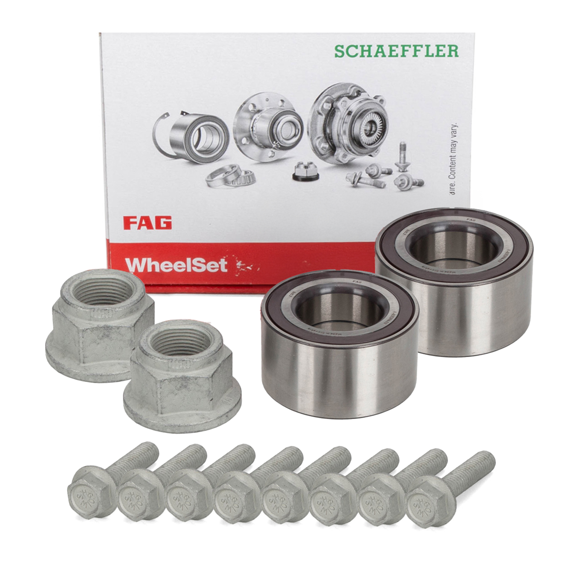 2x FAG Radlager Satz f&uuml;r PORSCHE 996 997 991 992 Boxster vorne / hinten 9P1407621B