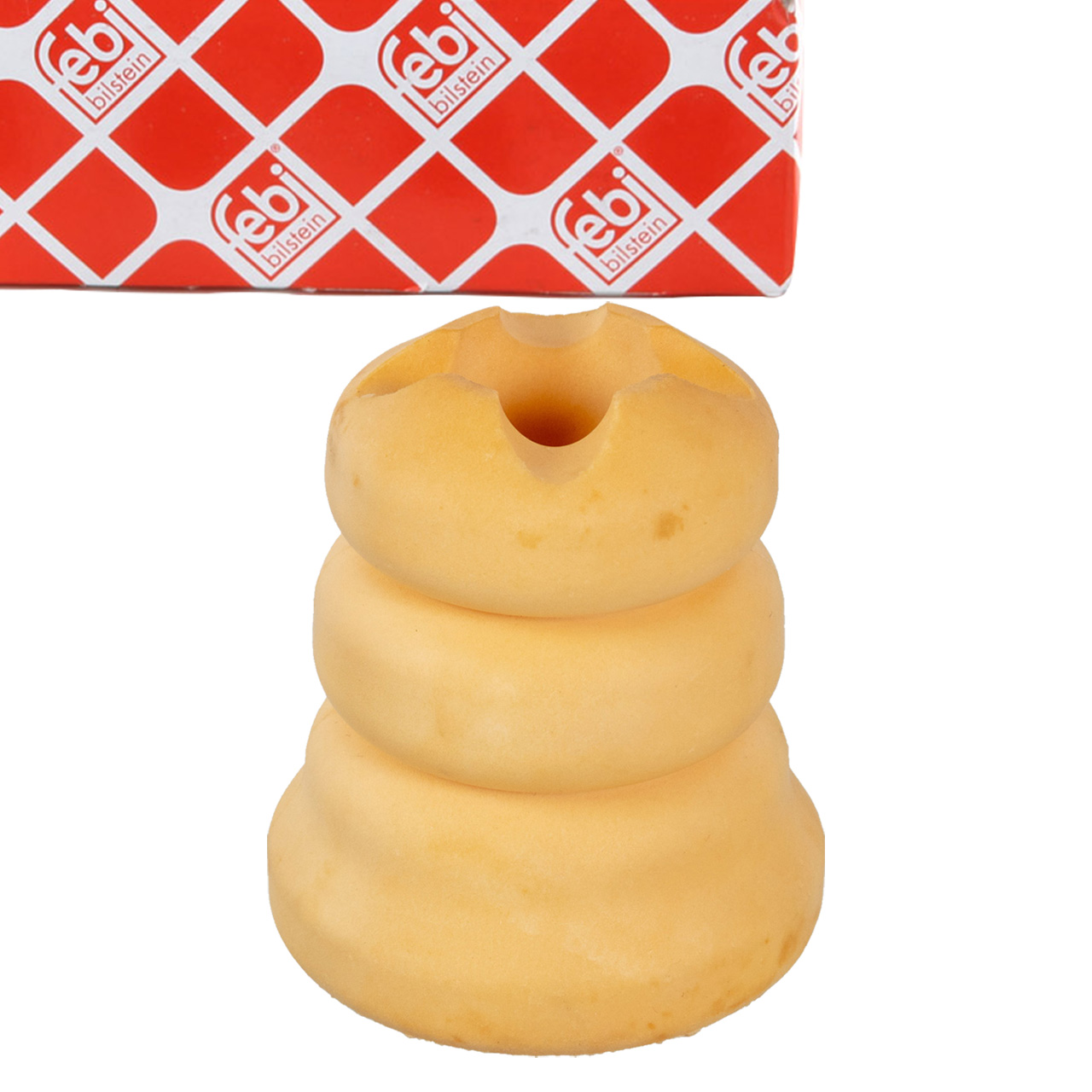 febi Anschlagpuffer Gummianschlag f&uuml;r BMW 1er F20 F21 3er F30 F31 3er G20 G21 F32 vorne