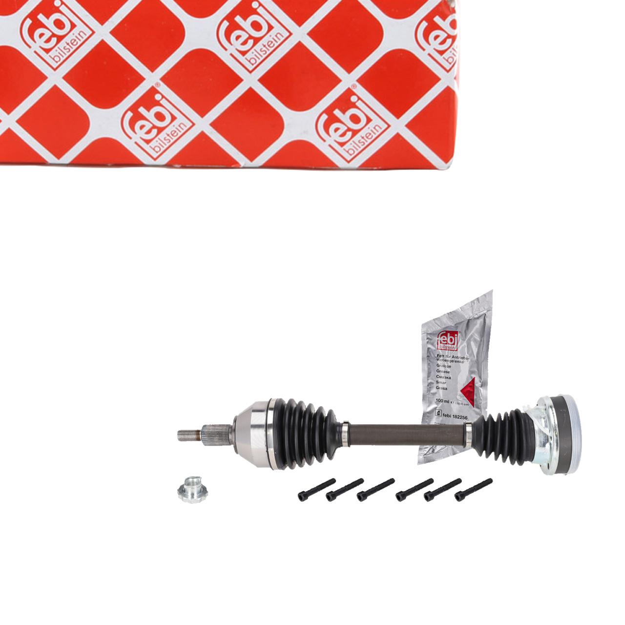 febi Antriebswelle f&uuml;r VW Polo 5 AUDI A1 SEAT Ibiza 4 Fabia 3 vorne links 6R0407761KX