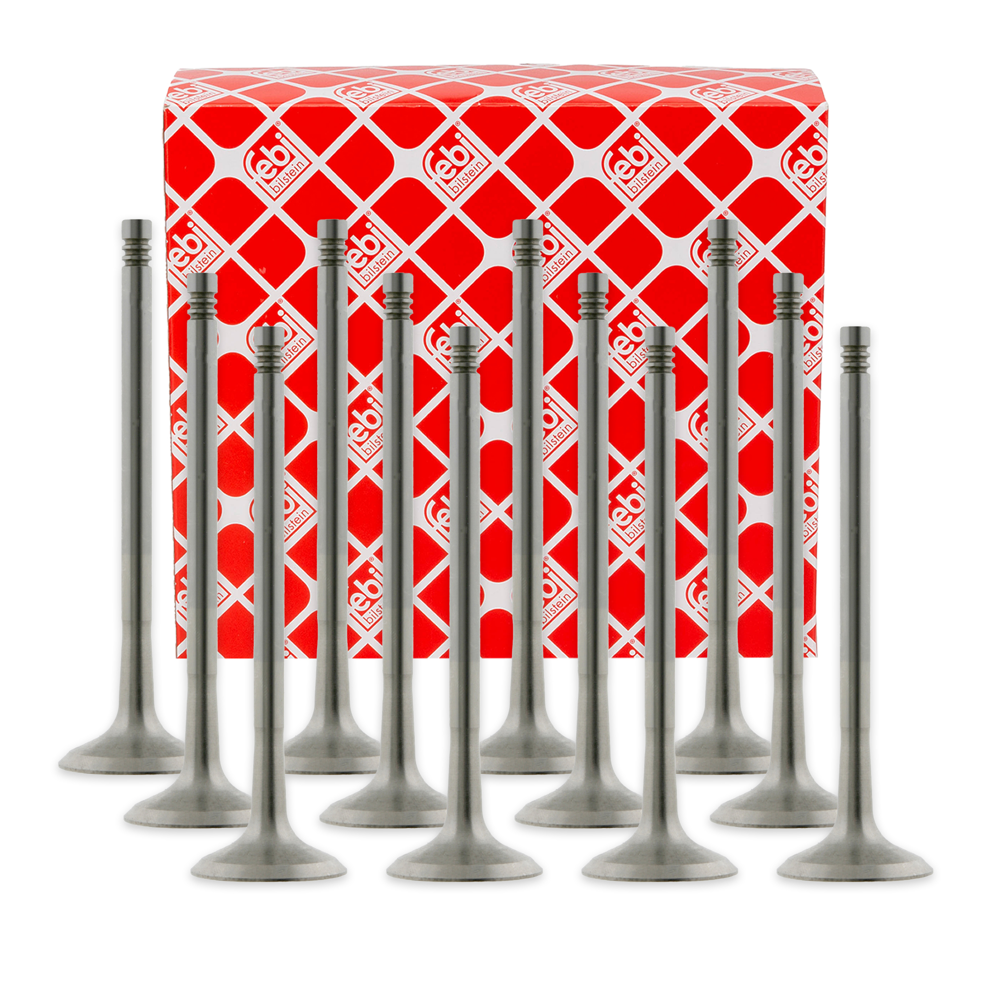 12x febi 24161 Exhaust Valve for BMW E46 325i, 330i, E39, E60 525i, 530i, X3 E83, X5 E53, Z3, M54